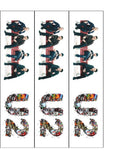 U2 Edible Icing Cake Topper or Ribbon 02