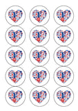 New York 02 Edible Icing Cake Topper or Ribbon