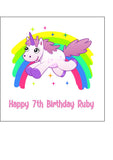 Unicorn 01 Edible Icing Cake Topper