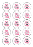 Valentine's Day Edible Icing Cake Topper 09