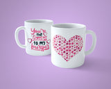 Valentine's Day Mug 09 - You're the cheese to my burger