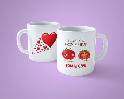 Valentine's Day Mug 15 - Love you from my head to my toes