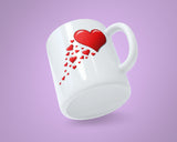 Valentine's Day Mug 16 - Red Love Hearts