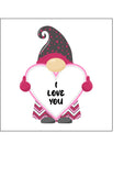 Valentine's Day Edible Icing Cake Topper 02 - I Love You Gonk