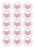 Valentine's Day Edible Icing Cake Topper 12