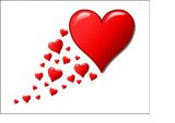 Valentine's Day Edible Icing Cake Topper 16