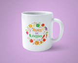 Vegetarian / Vegan Mug 03 - Runs on veggies