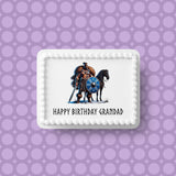 Viking 01 Edible Icing Cake Topper