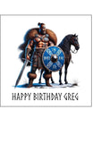 Viking 01 Edible Icing Cake Topper