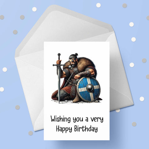 Viking 02 Birthday Card
