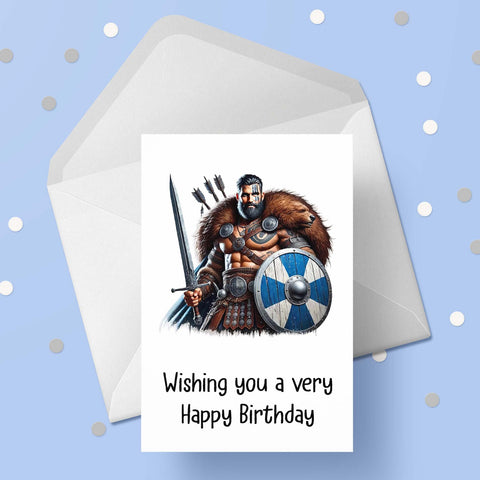 Viking 04 Birthday Card