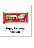 Wagon Wheels Edible Icing Cake Topper