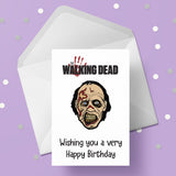 The Walking Dead 05 Birthday Card