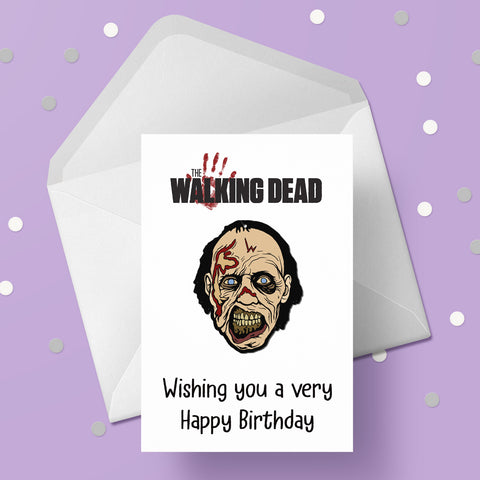 The Walking Dead 05 Birthday Card