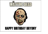 The Walking Dead 05 Edible Icing Cake Topper