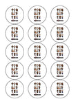 The Walking Dead 09 Edible Icing Cake Topper