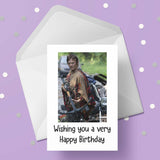 The Walking Dead 10 Edible Icing Cake Topper - Daryl Dixon