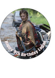 The Walking Dead 10 Edible Icing Cake Topper - Daryl Dixon