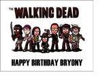 The Walking Dead 02 Edible Icing Cake Topper