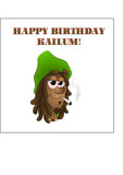 Weed, Cannabis, Marijuana Edible Icing Cake Topper 03
