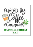 Weed, Cannabis, Marijuana Edible Icing Cake Topper 09