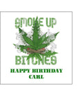 Weed, Cannabis, Marijuana Edible Icing Cake Topper 13