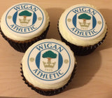 Any Football Badge Edible Icing Cake Topper or Ribbon