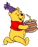Winnie the Pooh 03 Edible icing Cake Topper OR Ribbon