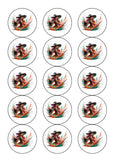 Witch 01 Edible Icing Cake Topper