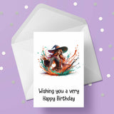 Witch 01 Birthday Card