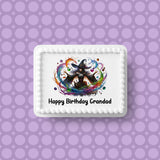 Witch 02 Edible Icing Cake Topper