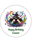 Witch 02 Edible Icing Cake Topper