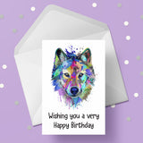 Wolf 04 Edible Icing Cake Topper