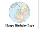 The World Edible Icing Cake Topper 01 - Planet Earth