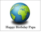 The World Edible Icing Cake Topper 02 - Planet Earth