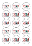 World Cup 2026 Football Edible Icing Cake Topper or Topper 04