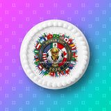 World Cup 2026 Football Edible Icing Cake Topper or Topper 06