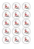 World Cup 2026 Football Edible Icing Cake Topper or Topper 05