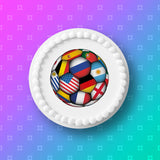 World Cup 2026 Football Edible Icing Cake Topper or Topper 01