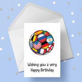 World Cup 2026 Football Birthday Card 01