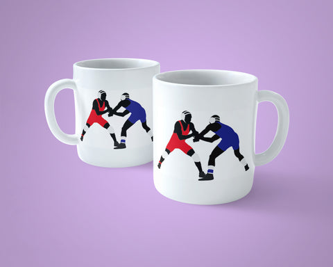 Wrestling Mug