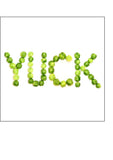 Christmas Cake Topper 08 - Funny YUCK Brussel Sprouts