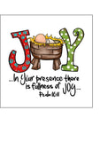 Christmas Cake Topper 09 -  Joy to the ....