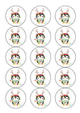 Christmas Cake Topper 14 -  Cute Penguin