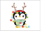Christmas Cake Topper 14 -  Cute Penguin
