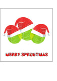 Christmas Cake Topper 19 -  Funny Brussel Sprouts