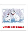 Christmas Cake Topper 26 - Kissable Bull Terriers