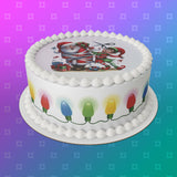 Christmas Cake Topper 40 - Funny Santa & Elf