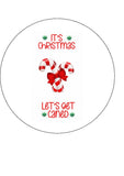 Xmas Weed, Marijuana Edible Icing Cake Topper 03