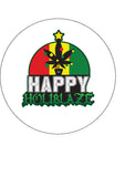 Xmas Weed, Marijuana Edible Icing Cake Topper 05